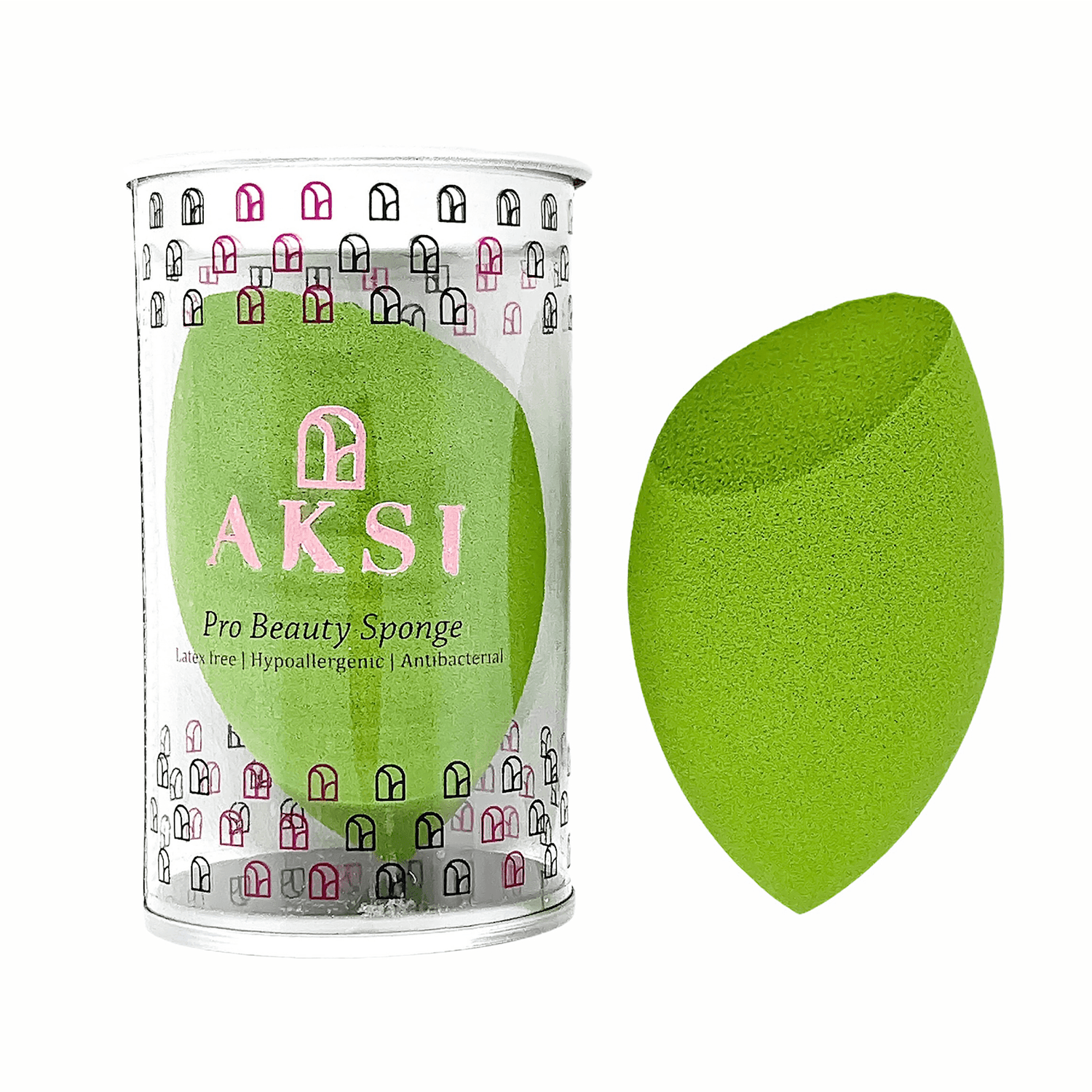 Pro Beauty Sponge (Matcha Bean) - AKSI Beauty