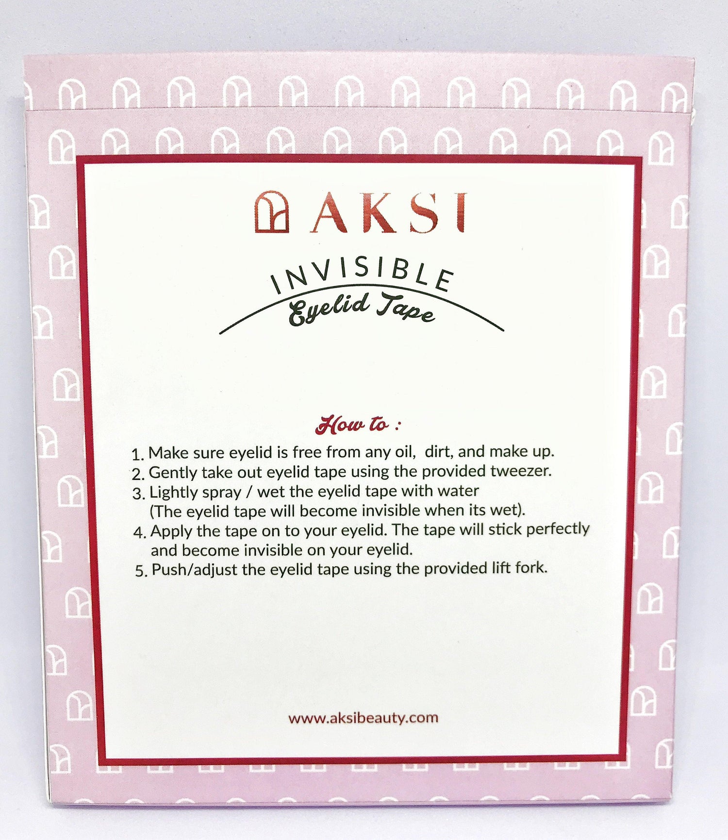 AKSI Invisible Eyelid Tape - AKSI Beauty
