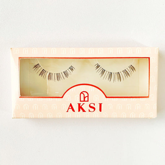 Natural human hair cruelty free eyelashes